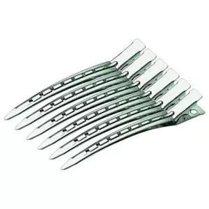 Efalock Cabinett Clip, klipsy metalowe 9cm, 6 sztuk