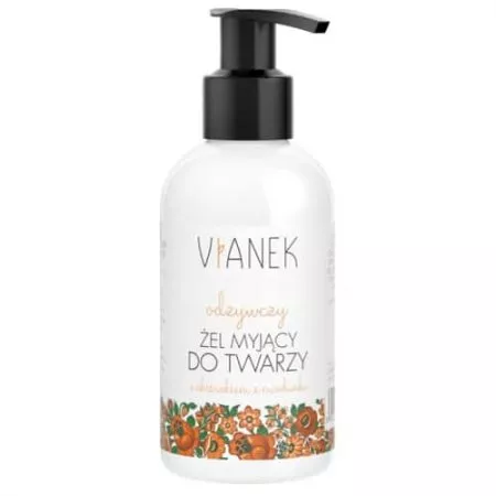 Vianek, Odżywczy żel myjący do twarzy, 150ml