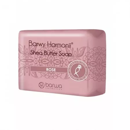 Barwa Barwy Harmonii Shea Butter Soap mydło w kostce Rose 190g