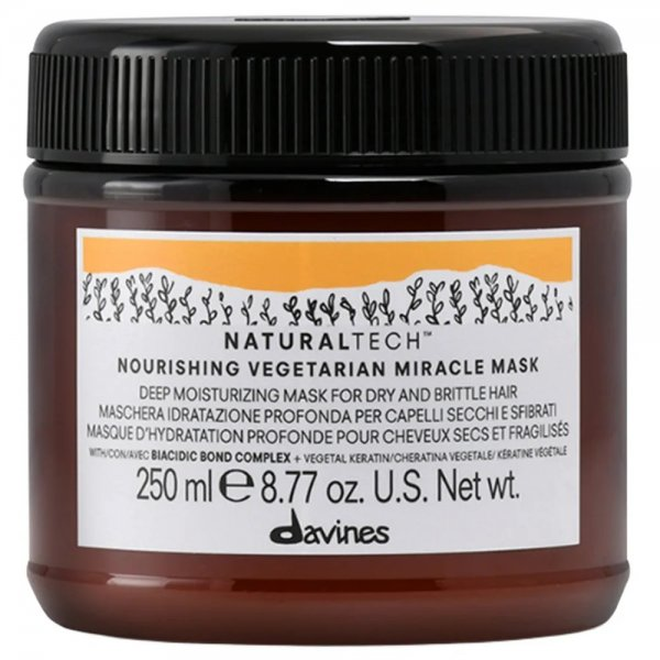 Davines Naturaltech Nourishing Vegetarian Miracle Mask odżywcza maska do włosów suchych i osłabionych 250ml