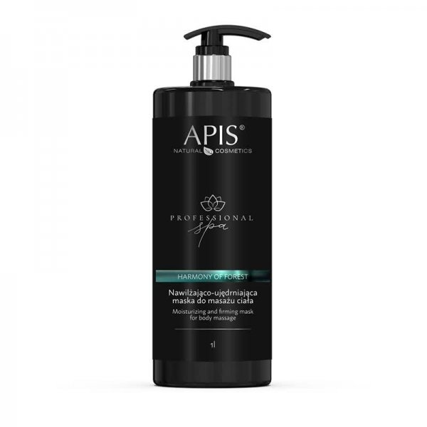 Apis Professional Spa Harmony of Forest, maska do masażu ciała, nawilżająco-ujędrniająca, 1000ml