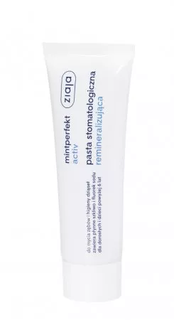 Ziaja Mintperfekt Activ, pasta do zębów remineralizująca, 75ml