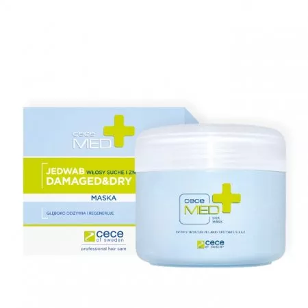 CeCe Med, maska do włosów suchych z jedwabiem, 200ml