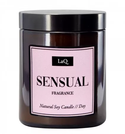 LaQ Sensual Day, świeca sojowa, 180ml