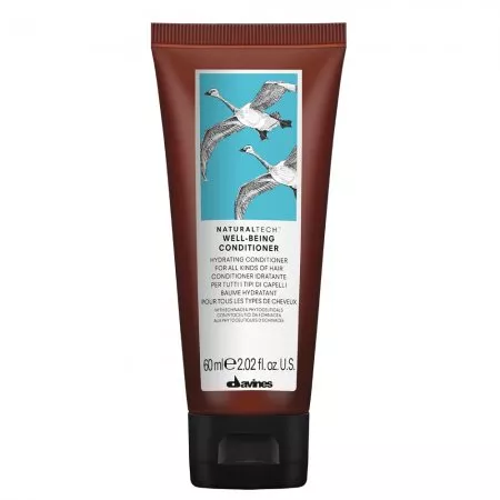 Davines Naturaltech Wellbeing Conditioner nawilżająca odżywka do włosów 60ml