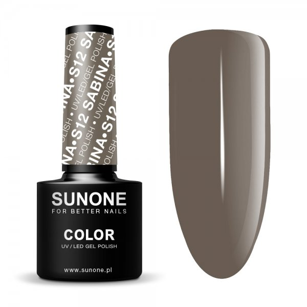 Sunone UV/LED Gel Polish Color lakier hybrydowy S12 Sabina 5g