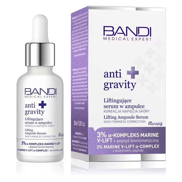 Bandi Medical Expert anti gravity, liftingujące serum w ampułce korygujące napięcia skóry, 30ml