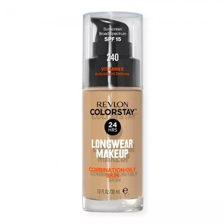Revlon Colorstay, podkład do cery tłustej i mieszanej, 240 Medium Beige, 30ml