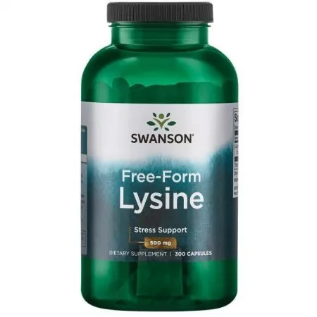 Swanson L-Lizyna 500mg 300 kaps