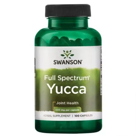 Swanson Yucca 500mg 100 kaps