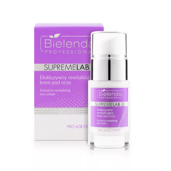 Bielenda Professional Supremelab Bio-Tech Age Peptide eye lift cream, krem pod oczy wypełniająco-rozjaśniający, 15ml