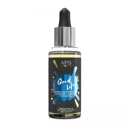 Apis Good Life Oliwka regenerująca do skórek i paznokci z witaminą E, 30ml