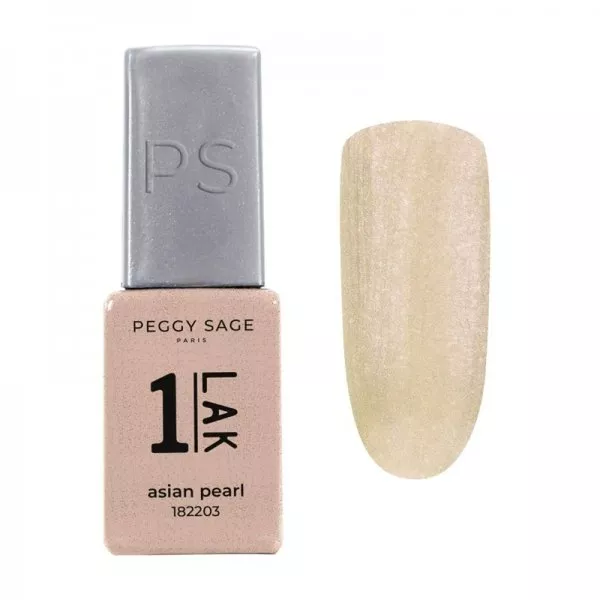 Peggy Sage One-LAK lakier hybrydowy 3w1, asian pearl, 5ml