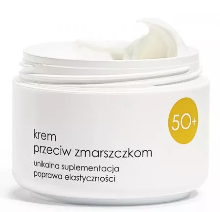 Ziaja 50+, krem przeciwzmarszczkowy z ceramidami, 50ml