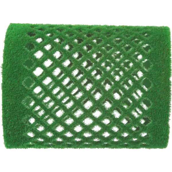 Efalock Flocked Curler, wałki metalowe flokowane 65mm/50mm zielone 12szt., ref. 14101073