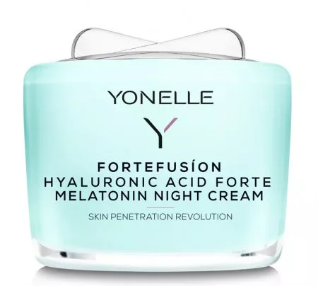 Yonelle Fortefusion, krem na noc z melatoniną i kwasem hialuronowym forte, 55ml