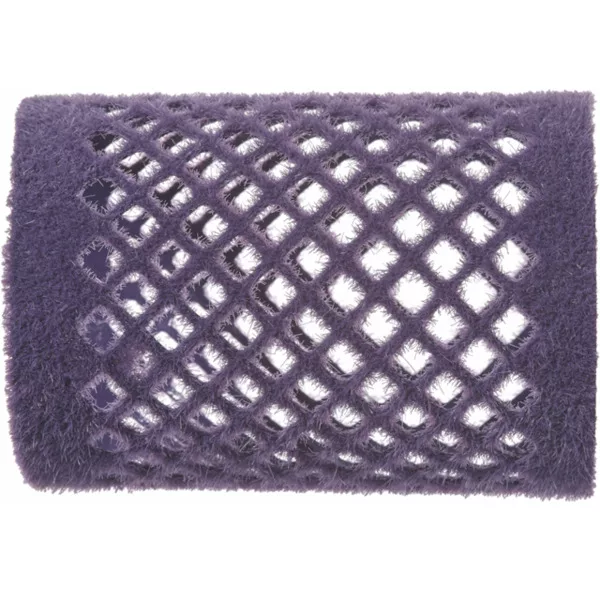 Efalock Flocked Curler, wałki metalowe flokowane 65mm/45mm fioletowe 12szt., ref. 14101072