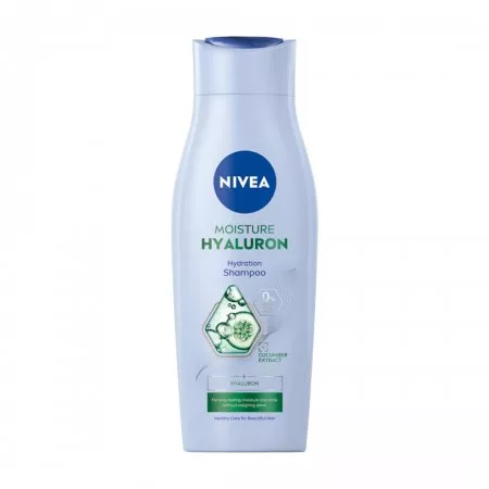 Nivea Moisture Hyaluron szampon nawilżający z kwasem hialuronowym 400ml
