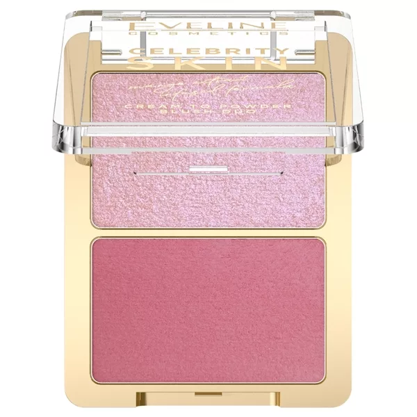Eveline Cosmetics Celebrity Skin duet kremowych róży do policzków 01 Soft Harmony 8g