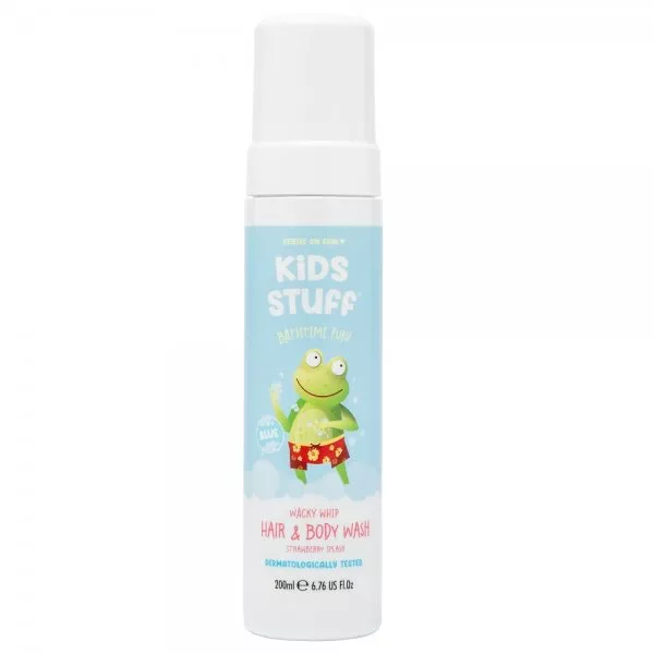 Kids Stuff Whacky Whip Hair & Body Wash pianka do mycia ciała i włosów dla dzieci Blue 200ml