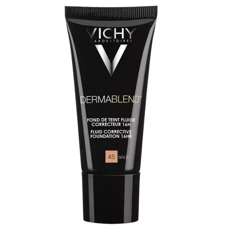 Vichy Dermablend fluid korygujący o przedłużonej trwałości 45 Gold 30ml