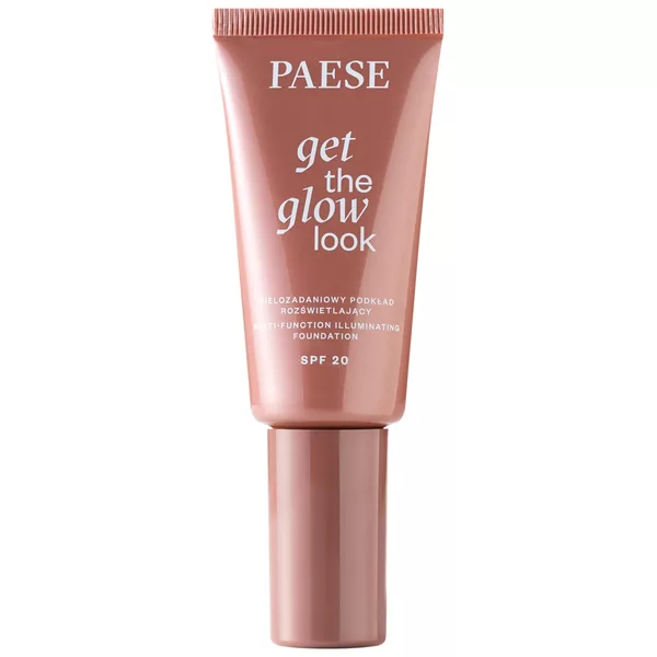 Paese Get The Glow Look wielozadaniowy podkład rozświetlający 0N Neutral Beige 30ml