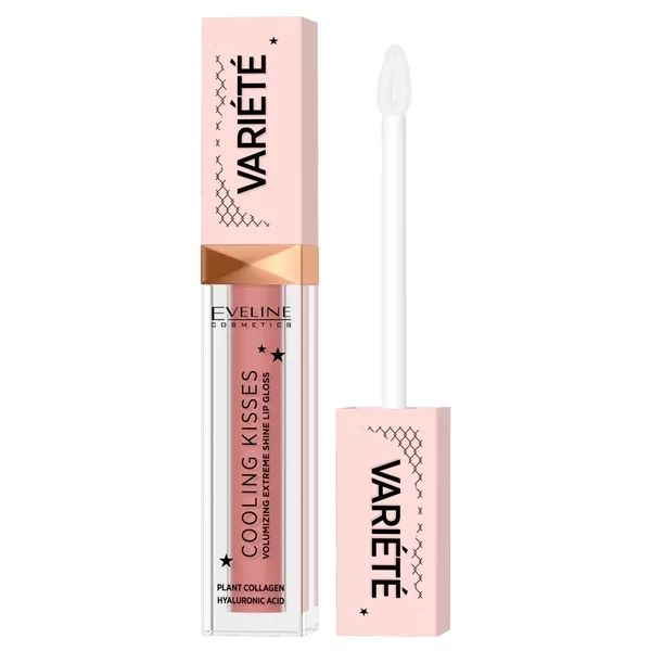 Eveline Variété, błyszczyk zwiększający objętość ust z efektem chłodzącym, 03, 6.8ml