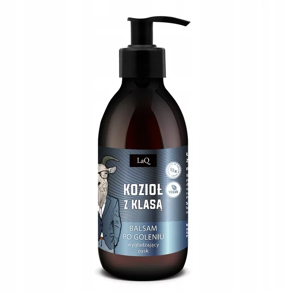 LaQ Kozioł z klasą, balsam po goleniu silver, 150ml