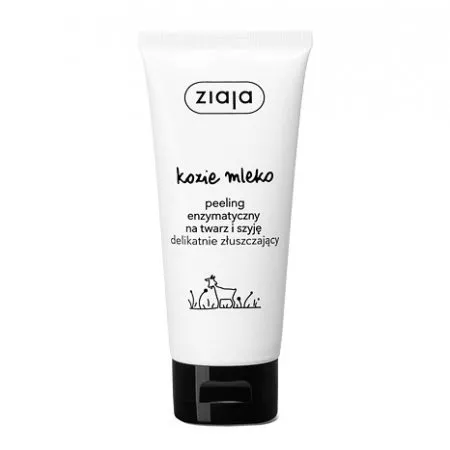 Ziaja Kozie Mleko, peeling enzymatyczny do twarzy i szyi, 75ml