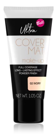 Bell Ultra Cover Mat Make-Up 02 Podkład intensywnie kryjący i matujący