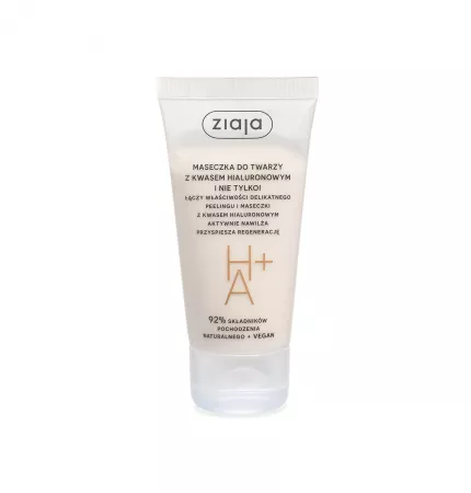 Ziaja, maseczka do twarzy z kwasem hialuronowym, 55ml
