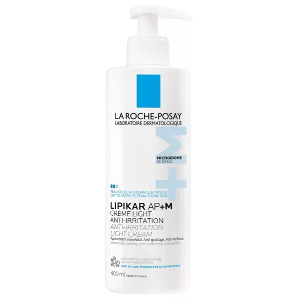 La Roche Posay Lipikar AP+M Creme Light lekki krem ​​przeciw podrażnieniom 400ml