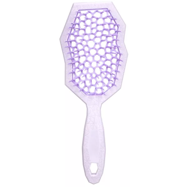 Efalock Glacier Brush, szczotka rozczesująca, Auroragreen purple, ref. 14102601