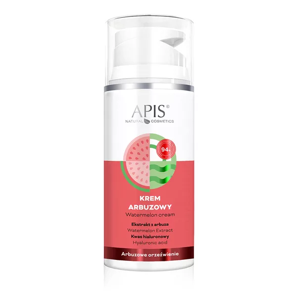 Apis Arbuzowe Orzeźwienie, arbuzowy krem do twarzy z kwasem hialuronowym, 100ml