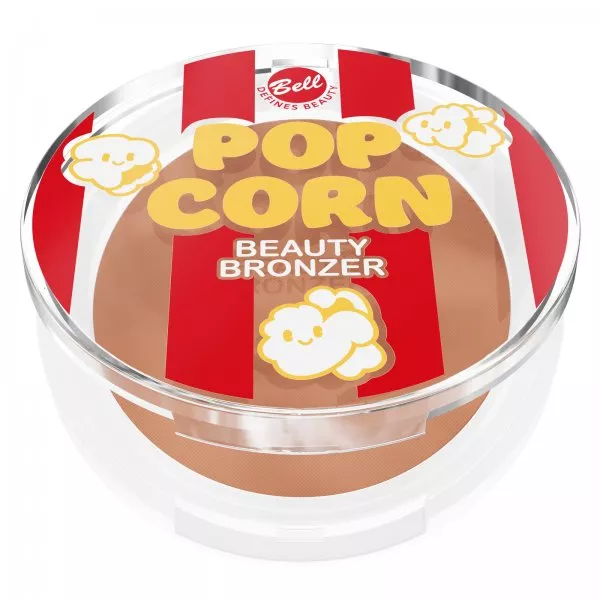 Bell Popcorn, bronzer do twarzy, 001, 9g