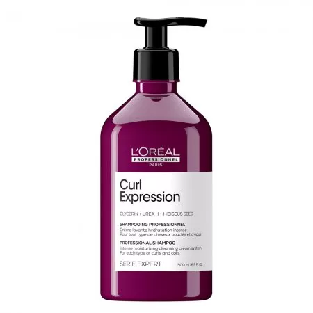Loreal Curl Expression, kremowy szampon intensywnie nawilżający, 500ml