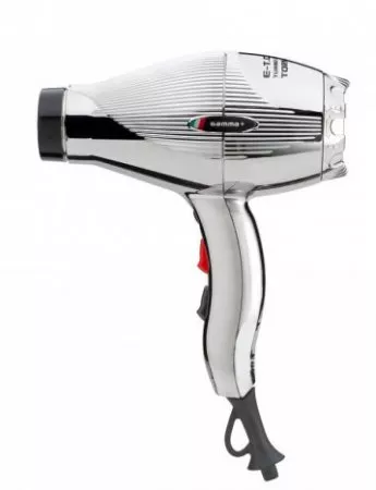 Gamma Piu, suszarka E-T.C. LIGHT Premium Metal Chrome, 1800-2100W