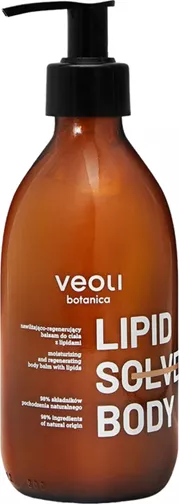 Veoli Botanica Lipid Solve Body, nawilżająco - regenerujący balsam do ciała z lipidami, 290ml