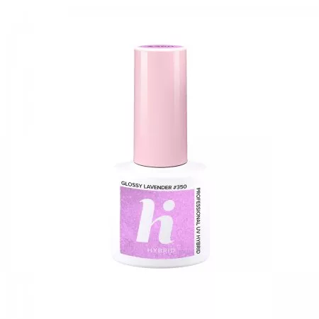 hi hybrid, lakier hybrydowy, 5ml, #350 Glossy Lavender