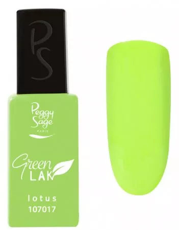 Peggy Sage Green Lak, lakier do paznokci utwardzany lampą UV/LED, lotus, 10ml