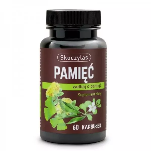 Skoczylas Pamięć suplement diety 60 kapsułek