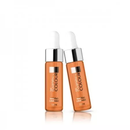 Silcare The Garden of Colour Regenerating Cuticle and Nail Oil oliwka do paznokci z pipetą Mango Orange 15ml