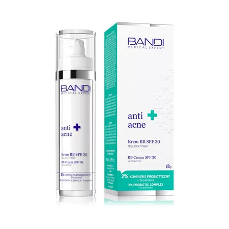 Bandi Medical Expert Anti Acne, krem BB z SPF30 do twarzy, 50ml