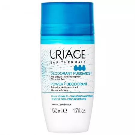 Uriage Power 3 Deodorant antyperspirant roll-on 50ml (U)