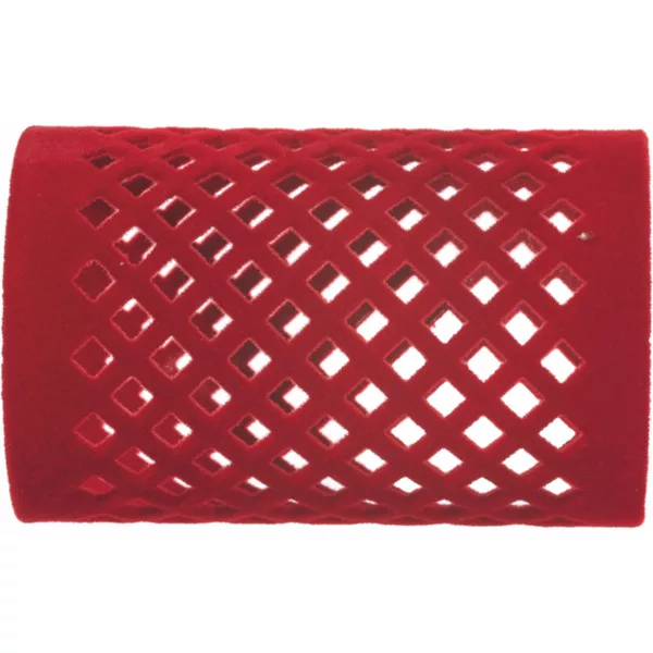 Efalock Flocked Curler, wałki metalowe flokowane 65mm/40mm czerwone 12szt., ref. 14100830