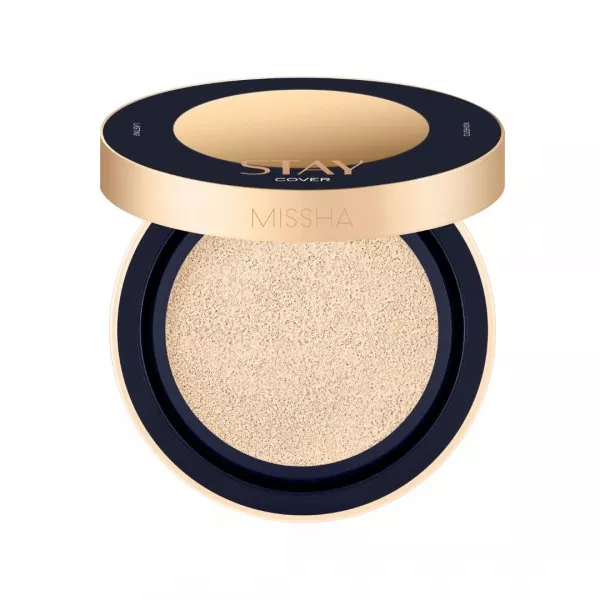 Missha Stay Cushion podkład w poduszce z filtrem SPF40 PA++ 21N Vanilla 15g