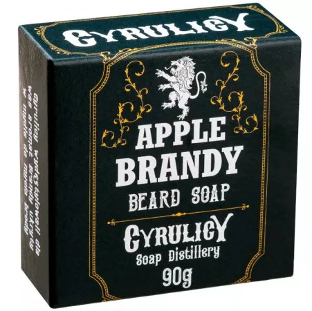 Cyrulicy, mydło do brody Apple Brandy, 90g