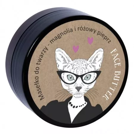 LaQ Kicia Magnolia, regenerujące masełko do twarzy, 50ml