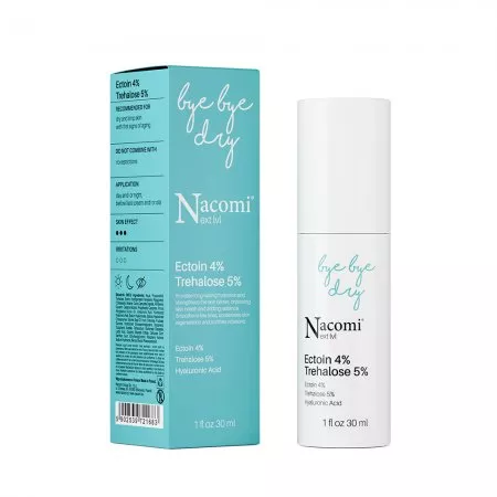 Nacomi Next level, serum do twarzy z ektoiną 4% i trehalozą 5%, 30ml