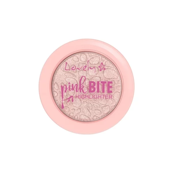 Lovely Pink Bite Highlighter rozświetlacz do twarzy
